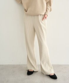 earth music&ecology セルフカットテレコフレアパンツ