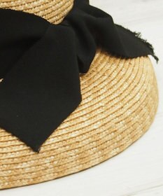 石田製帽 細麦ストローハット カサブランカ