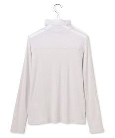 23区 L 【洗える】チュールフライス シアーハイネック カットソー