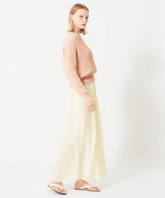 BEIGE， GARDENIA / クルーネックニット