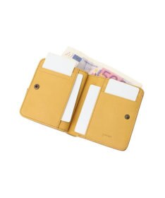 genten ダイヤカットワーク　二つ折り財布