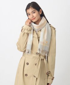 MOONBAT 【FUDGE11月号掲載】PAUL & JOE ACCESSOIRES クリザンテーム刺繍ムースタッチマフラー（パッケージ入り）