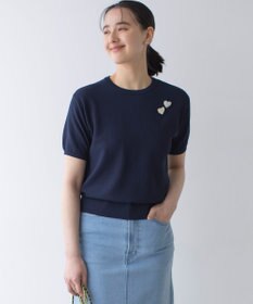 組曲 L カノコニットＴシャツ