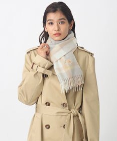 MOONBAT 【FUDGE11月号掲載】PAUL & JOE ACCESSOIRES クリザンテーム刺繍ムースタッチマフラー（パッケージ入り）