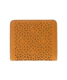 genten ダイヤカットワーク　二つ折り財布