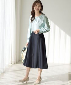 ANY SIS L 【洗える】褒めらレディフレア スカート