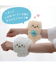 Mother garden しろたん パッチンくるっとマスコット 《らむね》 単品