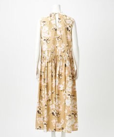 23区 【GOLD LABEL】ペインティングフラワープリント ワンピース