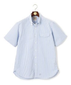 J.PRESS MEN 風が通るシアサッカーの清涼感【吸水速乾 / 高通気性】【クールマックス】サッカーストライプ シャツ / B.D.