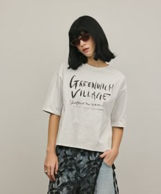 GRACE CONTINENTAL レイヤードロゴＴシャツ