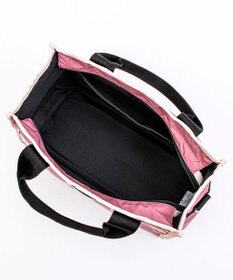 LeSportsac LARGE E/W TH TOTE/モーヴ/ピーチブラッシュ/ブラック