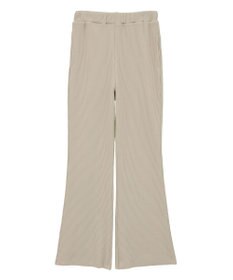 earth music&ecology セルフカットテレコフレアパンツ