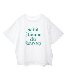 Green Parks 多段フェミニンロゴボックスＴシャツ