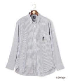 J.PRESS MEN 【DISNEY COLLECTION】【UNISEX】ピンオックス シャツ/ B.D. / ミッキーマウス