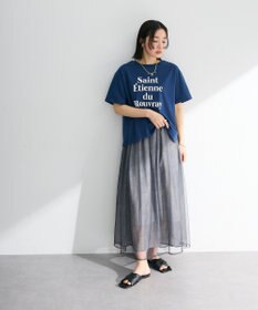 Green Parks 多段フェミニンロゴボックスＴシャツ