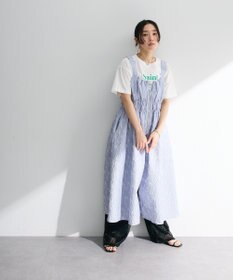 Green Parks 多段フェミニンロゴボックスＴシャツ