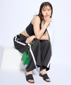 OP／FILA 【Kappa】ジャージ トラックワイドパンツ