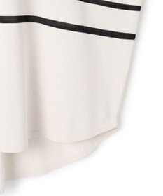 ICB 【先行予約】VIS/NYハイゲージランダムボーダー 半袖ニット