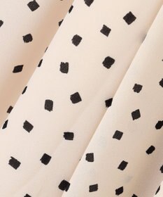 TOCCA 【八木アリサさん着用】【消臭】PROMISE RIBBON ROSETTE ドット柄ドレス