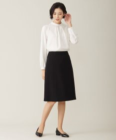 J.PRESS LADIES 【WEB限定カラーあり・洗える】セラテリーダブルクロス フレアー スカート