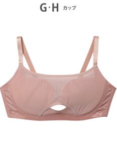 WACOAL ノンワイヤーブラ 【小さく見せるブラ】 高さをおさえてコンパクトに バスト位置アップ 脇すっきり Hカップまで対応 大きいサイズ レディース BMM122 /ワコール