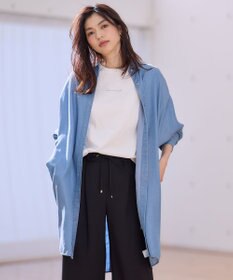 ANY 【手洗い可能】ウォッシャブルデニムシャツ