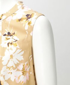 23区 【GOLD LABEL】ペインティングフラワープリント ワンピース