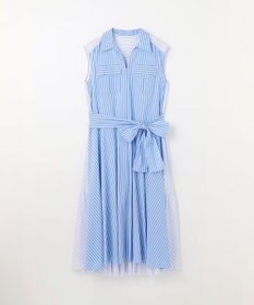 GRACE CONTINENTAL ティアードコンビシャツワンピース