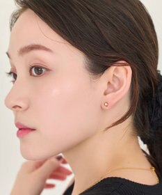 Phoebe 【金属アレルギー対応】プチメタルパールピアス(片耳)/サージカルステンレス
