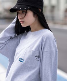 WEGO 【ユニセックス着用ITEM】ポケット刺繍BIG　T（長袖）