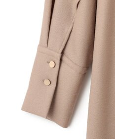 BEIGE， TERNES / ドルマンスリーブウールワンピース