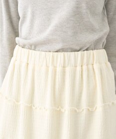 earth music&ecology メロー切替フレアスカート