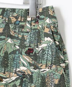 23区GOLF 【WOMEN】キャンピングカモ柄プリントカルゼ スカート