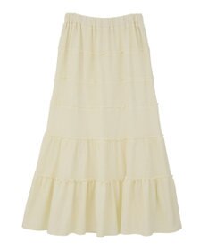 earth music&ecology メロー切替フレアスカート