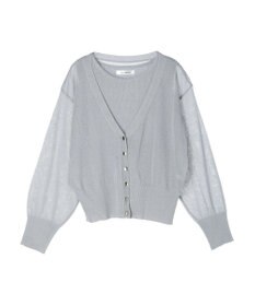 Green Parks シアーカーディガン＋タンクトップＳＥＴ