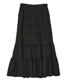 earth music&ecology メロー切替フレアスカート