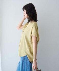 YECCA VECCA 【マシンウォッシャブル】サラサラスキッパーブラウス