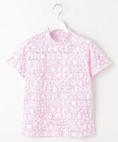 23区GOLF 【辻梨恵プロ着用】【WOMEN】ビッグロゴ モックネック