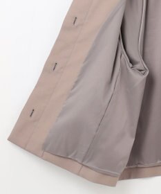 自由区 S ライトウールダブルクロススタンドカラー ジャケット