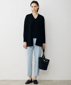 ICB L 【先行予約・WEB限定カラーあり】 シンセティックハイゲージ 半袖Vネックニット