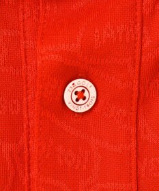 23区GOLF 【MEN】【吸水速乾/UVケア】ＹＥＬＬ柄ジャガード ポロシャツ