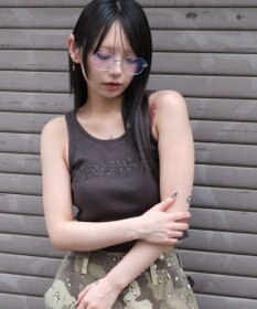 WEGO スタッズグラフィックタンク