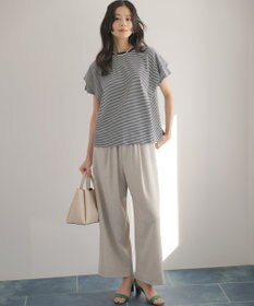 組曲 S GIZAコットンドルマンスリーブ Tシャツ