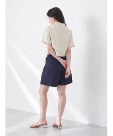 earth music&ecology フリルキュロットパンツ