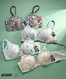 une nana cool 【ムーミン】 MOOMIN * une nana cool  364 レース ノンワイヤーブラ