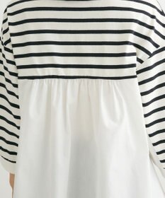 Green Parks 布帛切り替えフレアカットプルオーバー