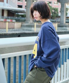 WEGO 【ユニセックス着用ITEM】ナンバリングフットボールBIG　T（LS）