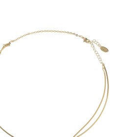 YECCA VECCA ハーフチョーカーY字ネックレス