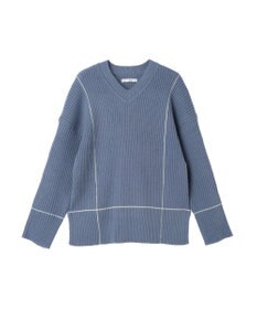 Green Parks ・Ｐｅｔｉｔ　Ｆｌｅｕｒ　Ｖネックラインニットチュニック