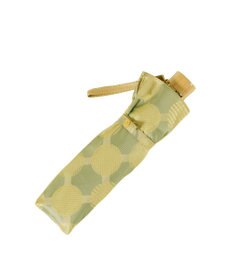 槇田商店 ノルディック ドットコラージュ グリーン 折りたたみ傘